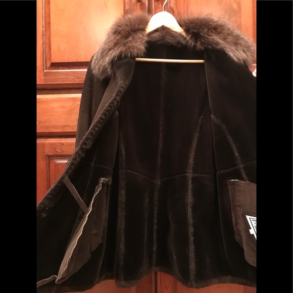 Marvin Richards Fur suede shearling - Picture 7 of 8